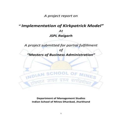 JSPL RAIGARHS HR PROJECT