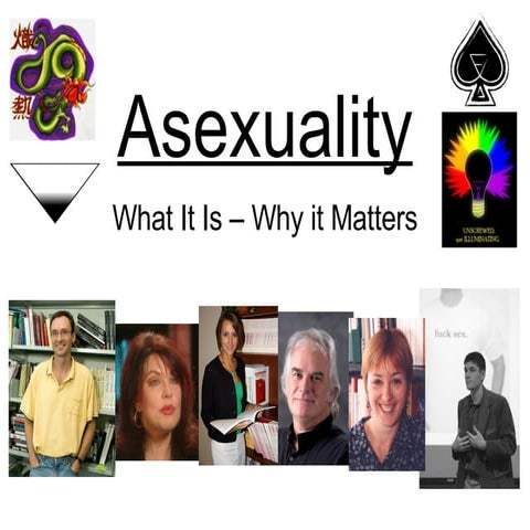 Asexuality What it is -- Why it Matters