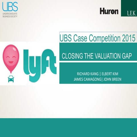 L.E.K. & Huron Consulting Case Competition