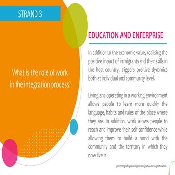 Ireland Strand 3 - Education and Enterprise