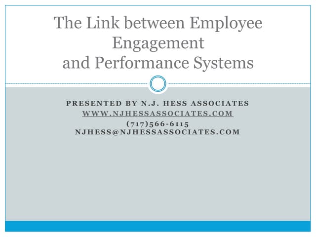 Make Performance Part of Everyday Conversations
