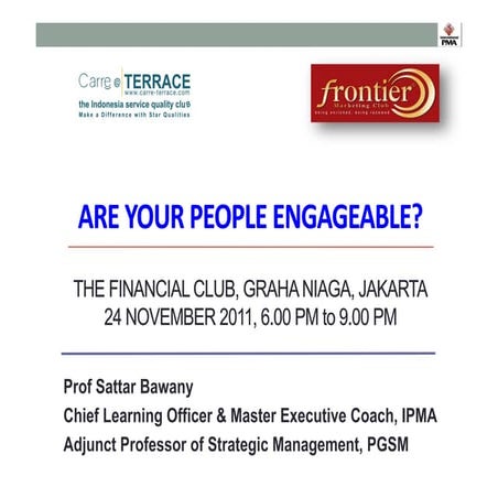 Are Your Employees Engageble?