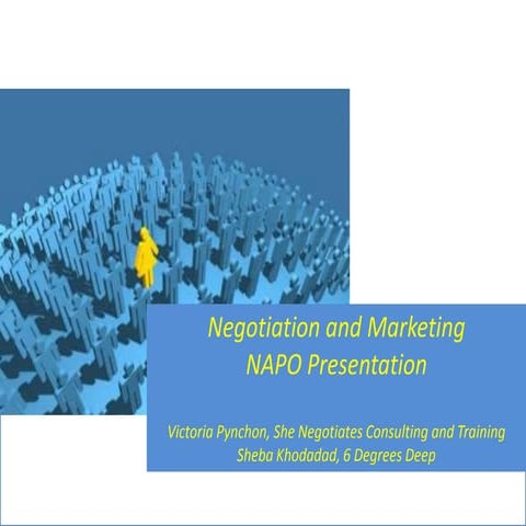 Negotiating and Branding Your Professional Organizing Business