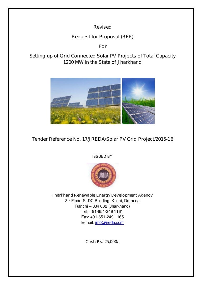Jreda Rfp 1200 Mw