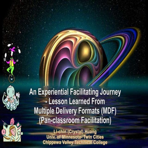 Multiple Delivery Formats - situated teaching experience