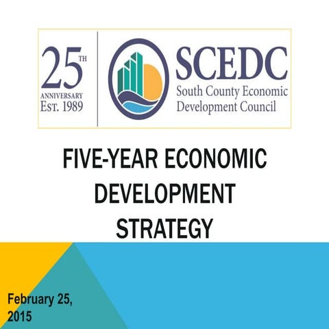 SCEDC 5 Year Economic Development Strategy