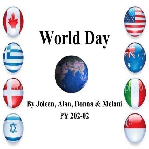 World Day Lesson PPT