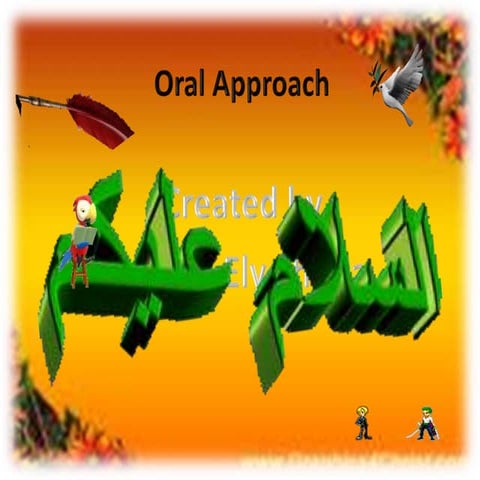 Power Point Oral Approach Of Method Of Teaching Engglish