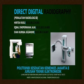 PPT Digital Radiography