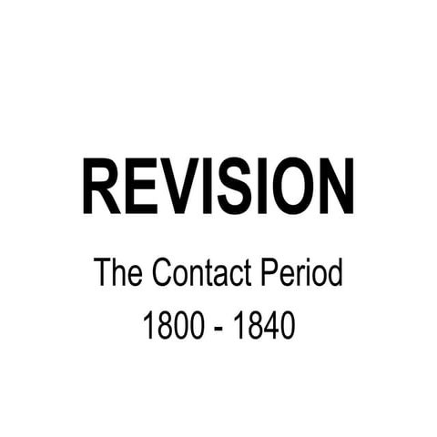 New Zealand: The Contact Period Revision