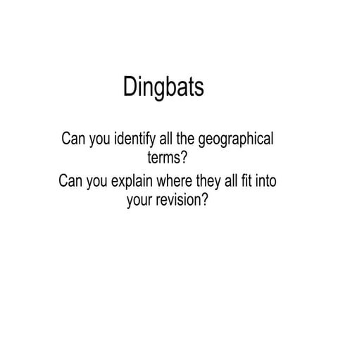 Revision dingbats