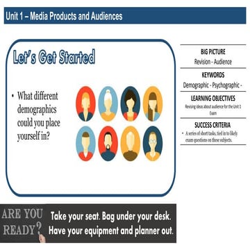 Revision 1  audience