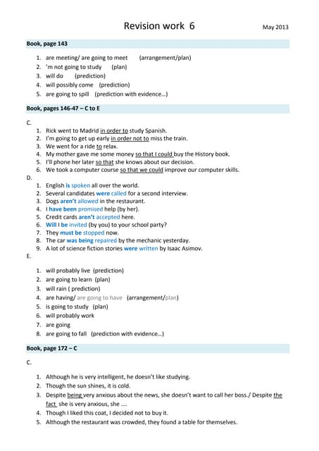Active and passive voice exercise | PDF