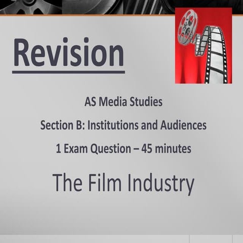 Revision a:s film industry