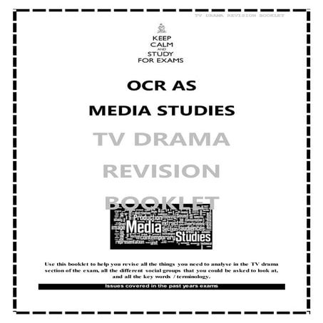 OCR AS MEDIA Revision booklet