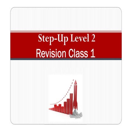 Revision class 1