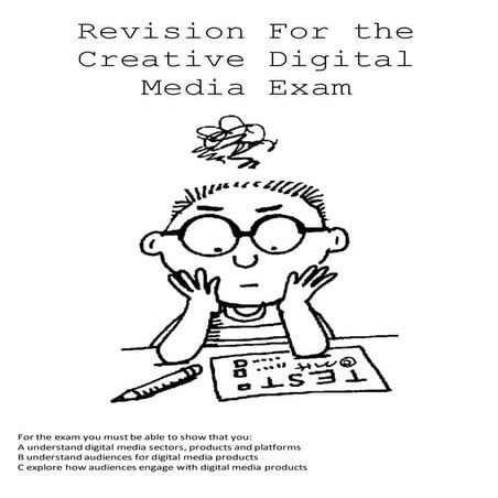 Revision for the creative digital media exam 1