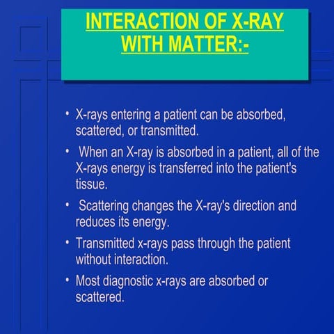 Radiographic Intensifying Screen | PPTX