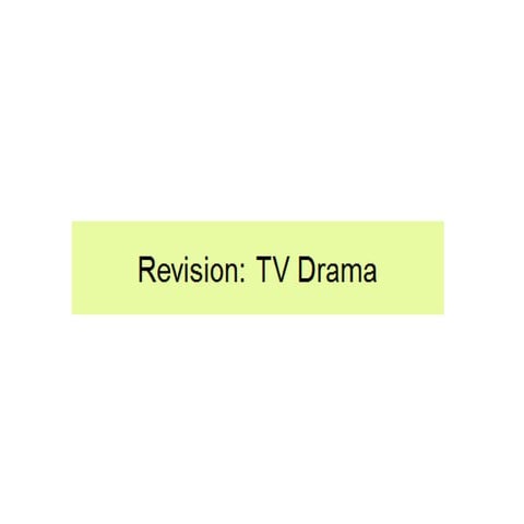 Revision Section A