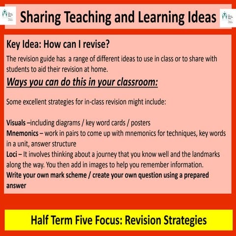 Revision strategies 4