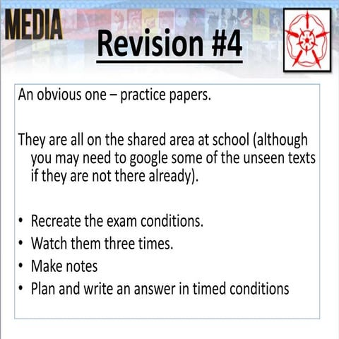 Revision tip #4