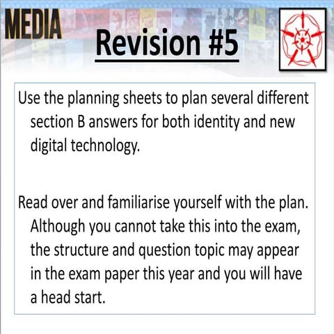 Revision tip #5
