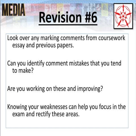 Revision tip #6