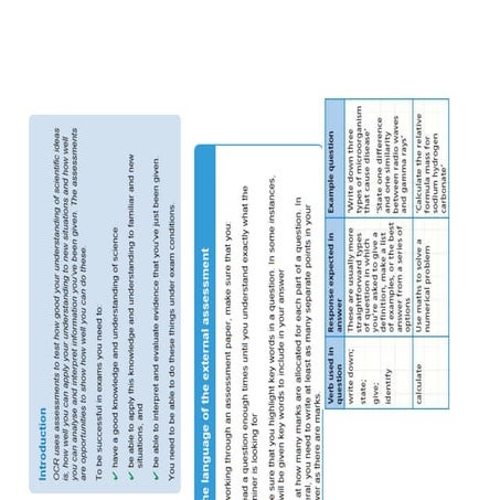 Revision unit b1 c1p1 ocr gateway