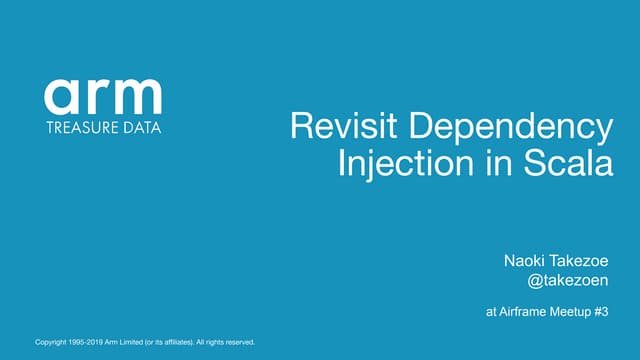 Revisit Dependency Injection in scala