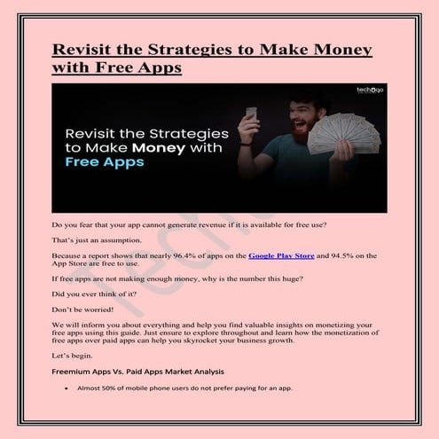 Revisit the Strategies to Make Money with Free Apps.pdf
