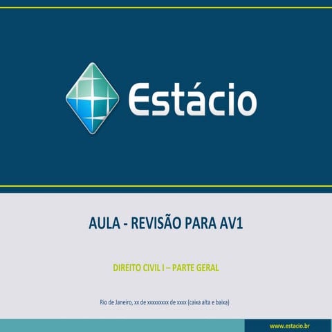 Revisão para av1 2012.1