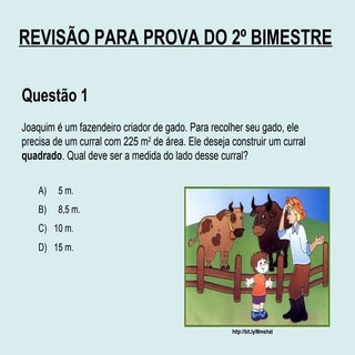 Revisão para prova