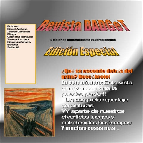 Revista BADGeT