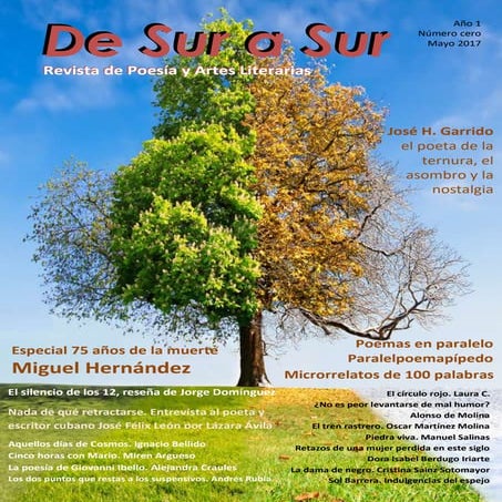 De Sur a Sur Revista de Poesía y Artes Literarias (Año I Cero)
