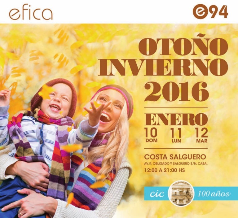 Catálogo Oficial Efica 94 Temporada Otoño/Invierno 2016