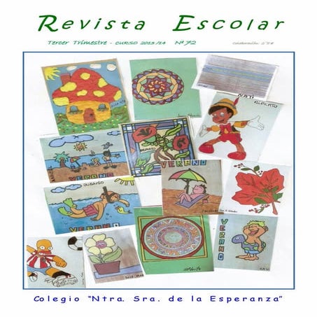 Revista Escolar nº 72 - Colegio "Ntra. Sra. de la Esperanza" - Asociación "Sa...