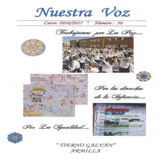 Revista Nuestra Voz nº 30 CEIP Tier...