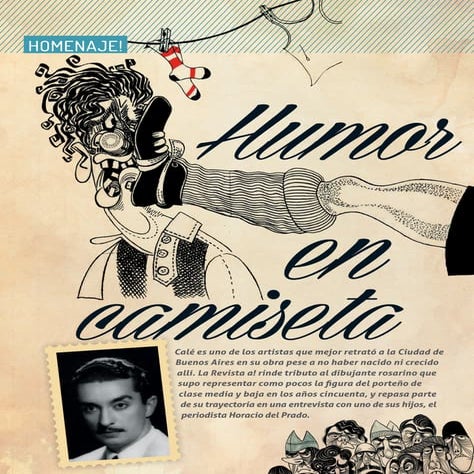 Revista a! 35 - Homenaje - Humor en camiseta