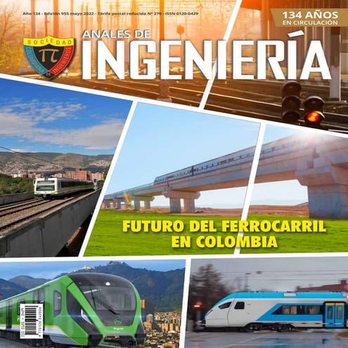Revista ANALES SCI  número especial ferrocarriles 2023