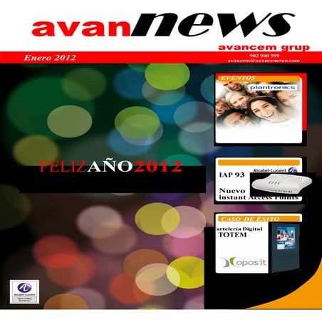 Revista Avancem Enero 2012