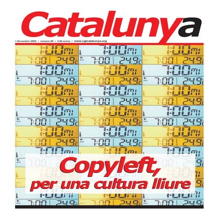 Revista Catalunya  69 Novembre 2005
