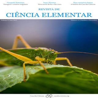 Revista cienciaelementar v3n4