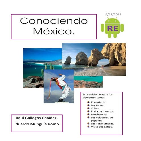 Revista conociendo mexico