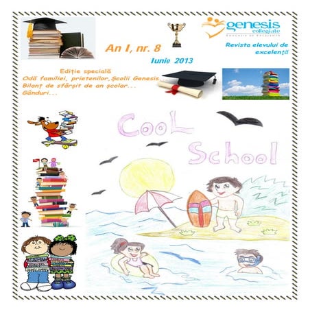 Revista Cool School, iunie 2013