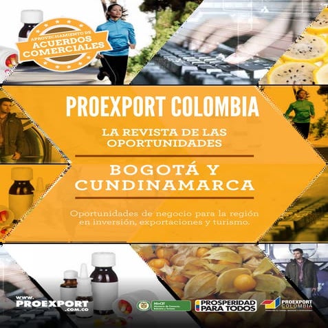 Revista de oportunidades proexport  bogota cund