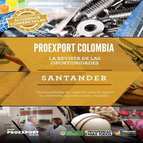 Revista de oportunidades proexport santander