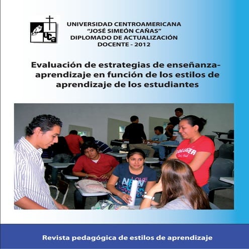 Revista Pedagógica - Evaluación de estrategias de Enseñanza
