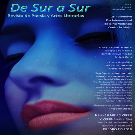 _Revista-De-Poesía-de-Sur-a-Sur-año II- Num 006-Noviembre-2018