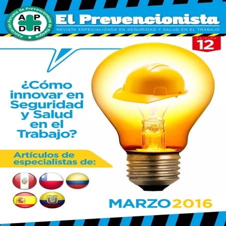 Revista El Prevencionista 4ta edición apdr | PDF
