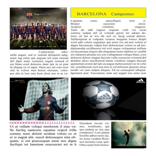 Adobe Indesign skills test | PDF
